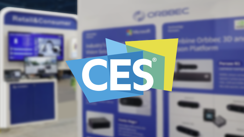 CES 2024 | 奧比中光全矩陣3D相機亮相，革新機器人視覺用戶體驗