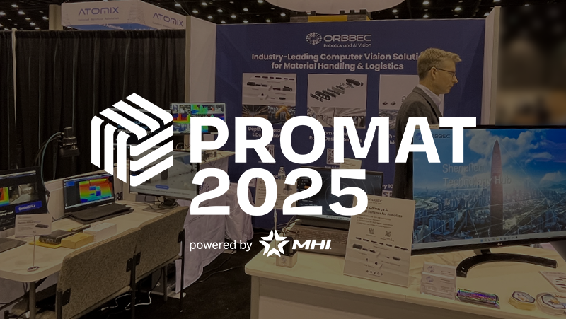 行業(yè)首家！奧比中光雙目3D相機系列覆蓋三大接口，Gemini 335Le全新亮相ProMat 2025