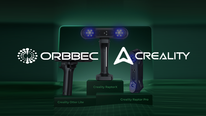 芯片級底層技術(shù)加持，奧比中光助力創(chuàng)想三維問鼎全球消費級3D掃描儀第一品牌