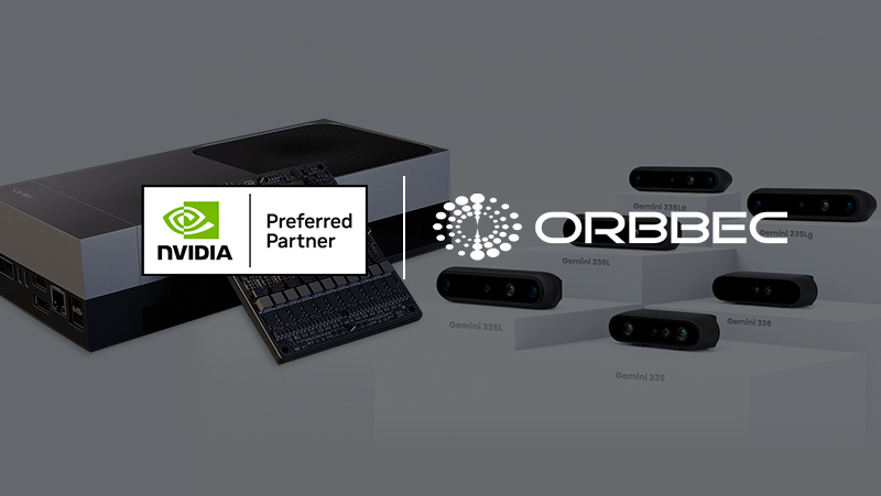 奧比中光3D相機(jī)矩陣接入NVIDIA Jetson Thor平臺(tái),&nbsp;讓人形機(jī)器人視覺更智能